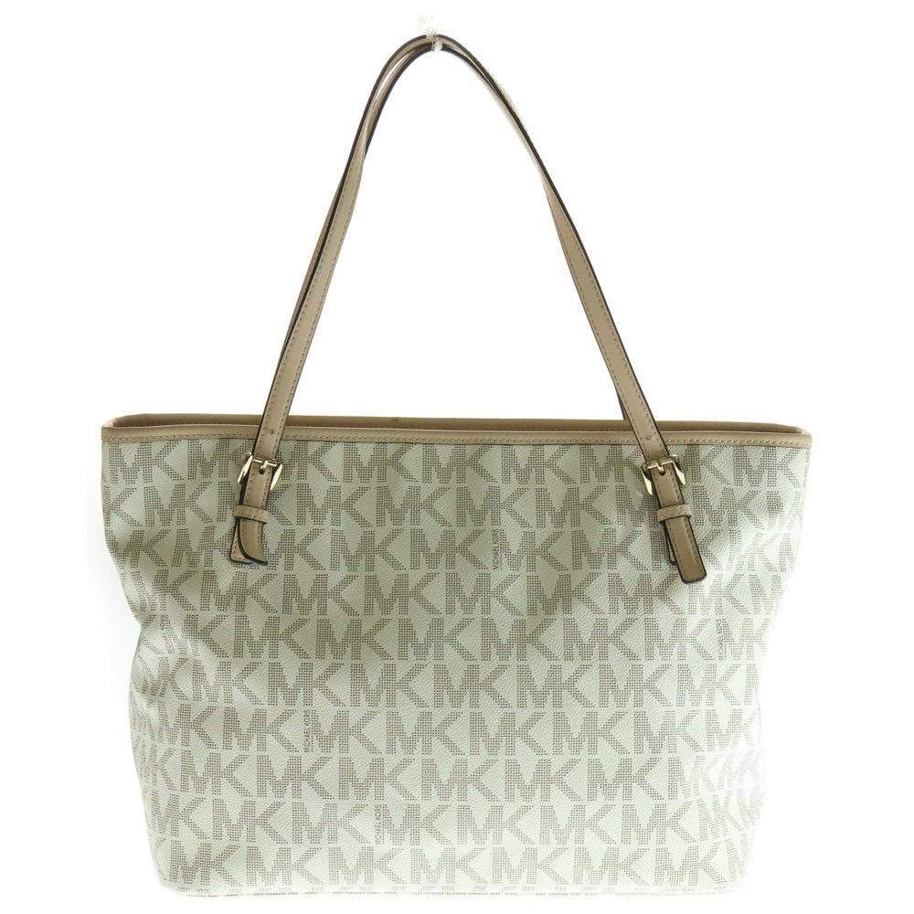MICHAEL KORS(マイケルコース) MKシグネチャー マザーズ トートバッグ ホワイト