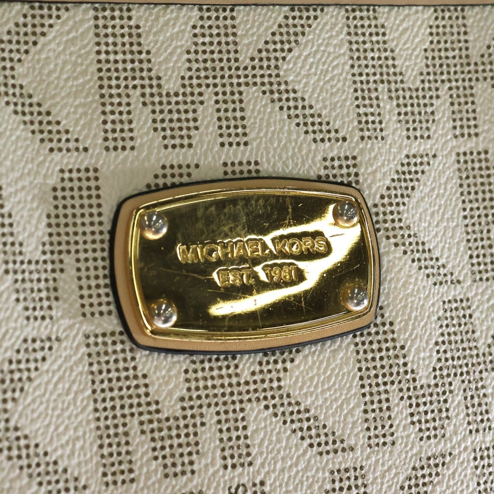 MICHAEL KORS(マイケルコース) MKシグネチャー マザーズ トートバッグ ホワイト