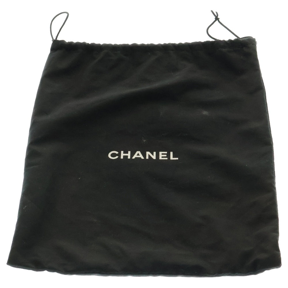 CHANEL(シャネル) カンボンライン ワンショルダーバッグ ベージュ/ブラック ラムスキン SV金具