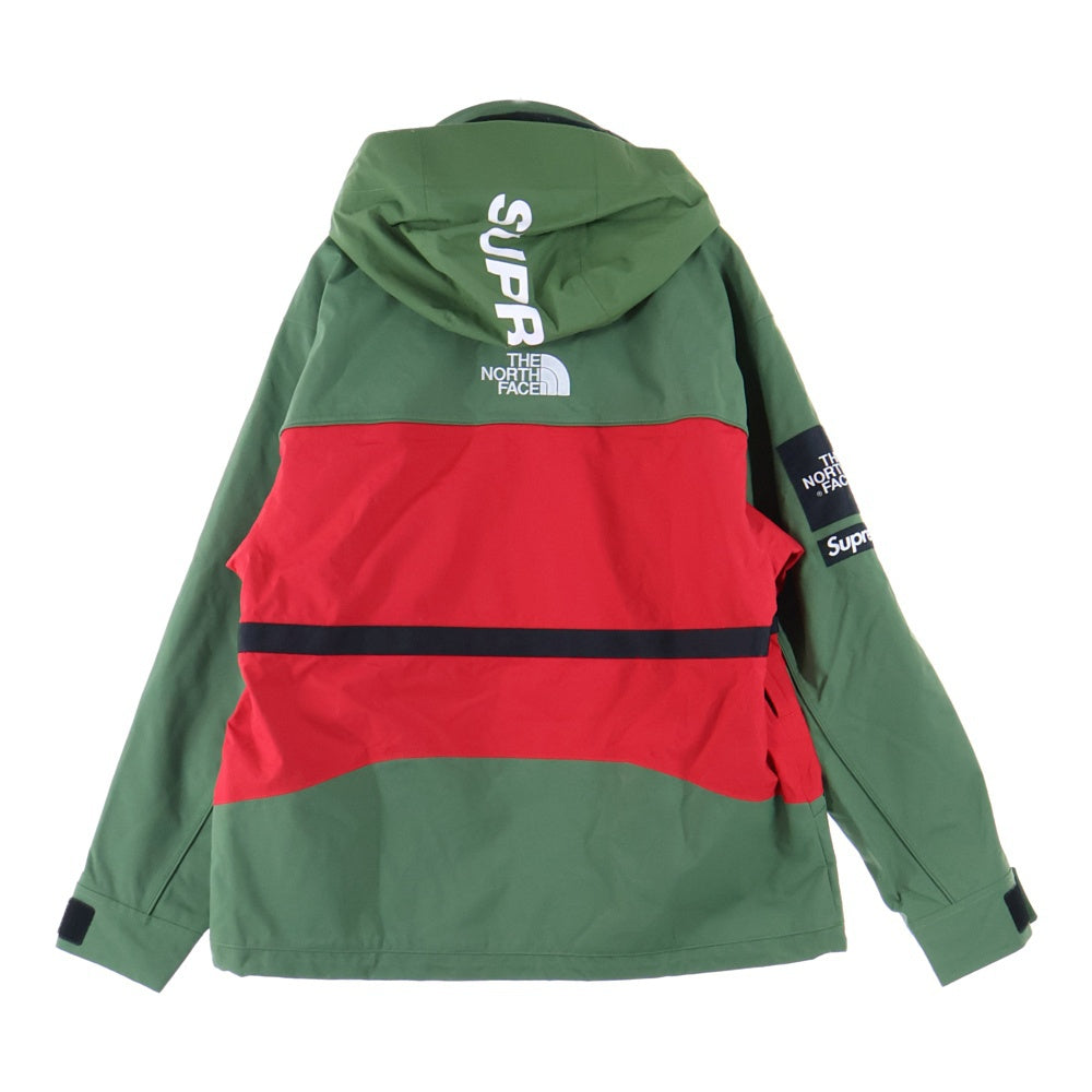 SUPREME(シュプリーム) 16SS ×THE NORTH FACE Steep Tech Hooded Jacket NP01601I ザノースフェイス スティープテック ジップアップジャケット カーキ/レッド