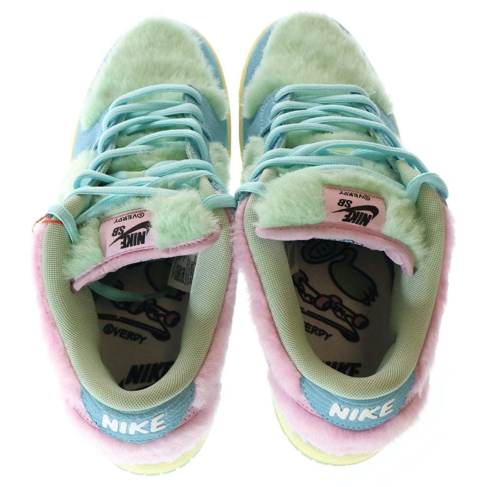 NIKE(ナイキ) ×VERDY DUNK LOW PRO QS VISTY BLUE GAZE AND ENAMEL GREEN FN6040-400 ヴェルディ ダンク プロ ヴィスティ ローカットスニーカー US11/29.0cm