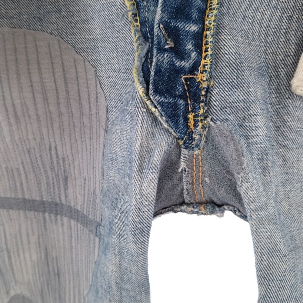Levi's(リーバイス) 50s VINTAGE 551ZXX ボタン裏K GRIPPER ジッパー ヴィンテージ デニムパンツ インディゴ ブルー