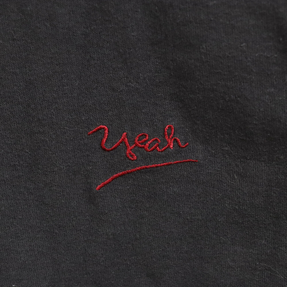 PHINGERIN(フィンガリン) LOGO S/S TEE PD-192-TU-111 ロゴプリント 半袖Tシャツ カットソー ブラック