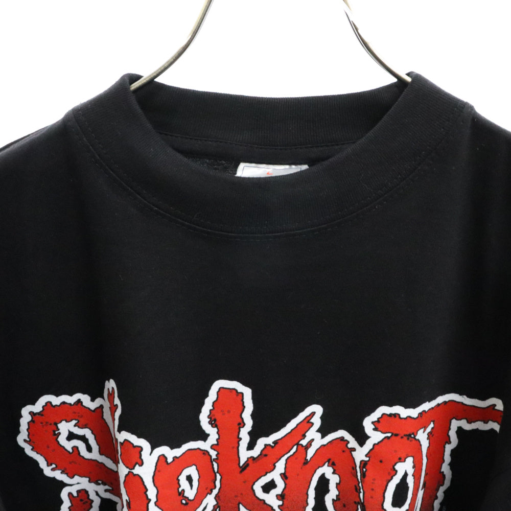 VINTAGE(ヴィンテージ) 00s SLIP KNOT T SHIRT スリップ ノット 半袖Tシャツ ブラック