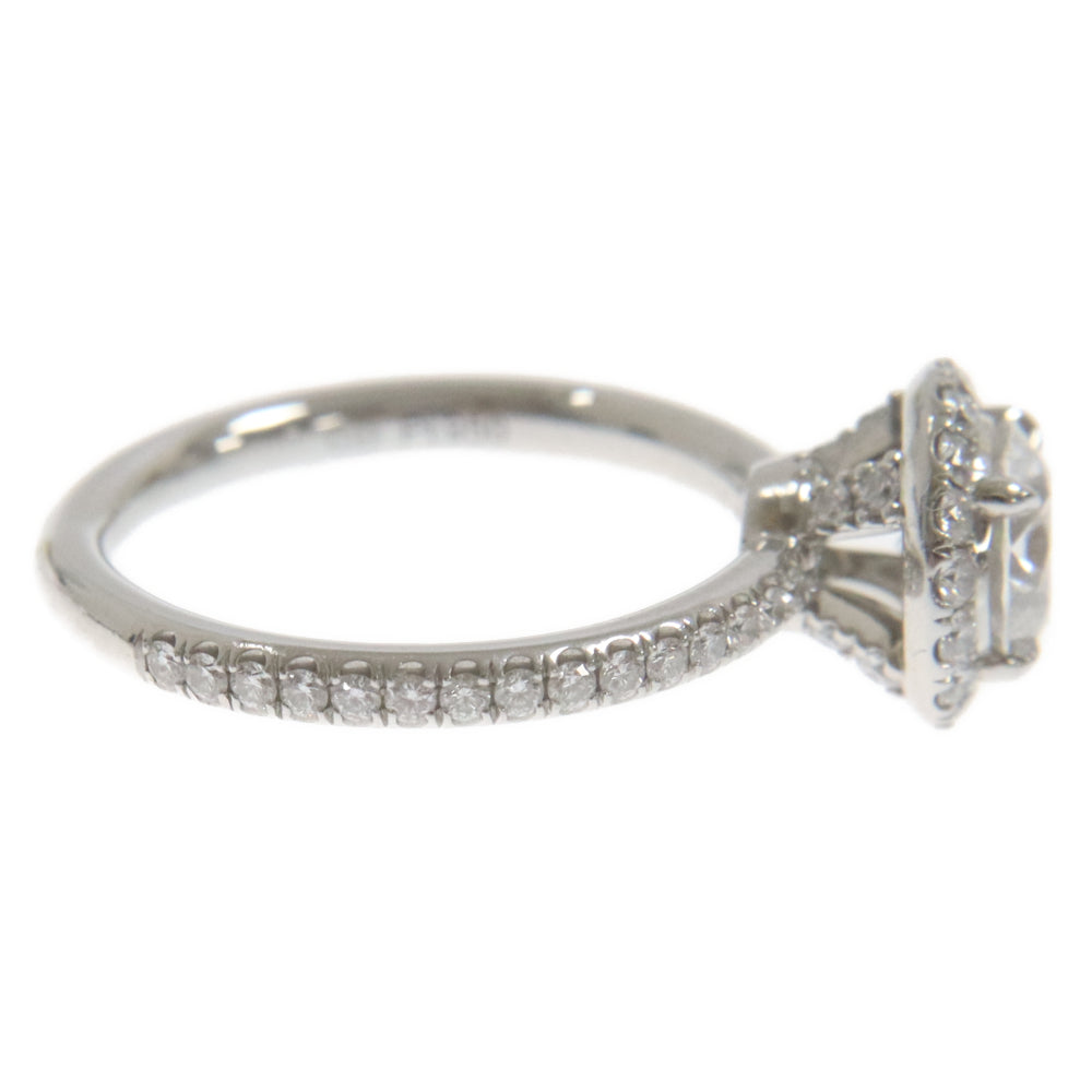 HARRY WINSTON(ハリーウィンストン) ラウンドカット マイクロパヴェダイヤ リング pt950 0.57ct プラチナ
