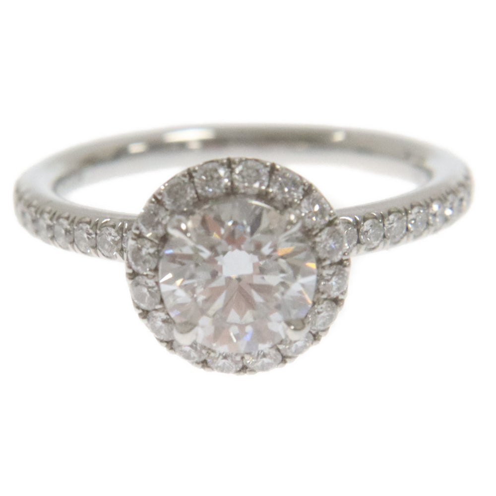 HARRY WINSTON(ハリーウィンストン) ラウンドカット マイクロパヴェダイヤ リング pt950 0.57ct プラチナ