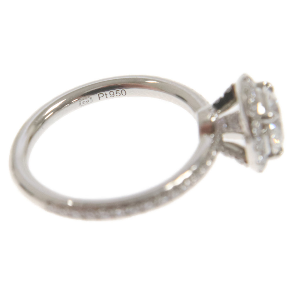 HARRY WINSTON(ハリーウィンストン) ラウンドカット マイクロパヴェダイヤ リング pt950 0.57ct プラチナ