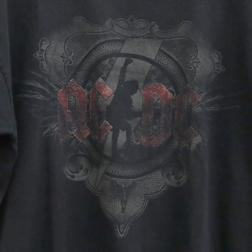 VINTAGE(ヴィンテージ) 00s AC/DC TOUR TEE ヴィンテージ ツアー 半袖 Tシャツ カットソー ブラック