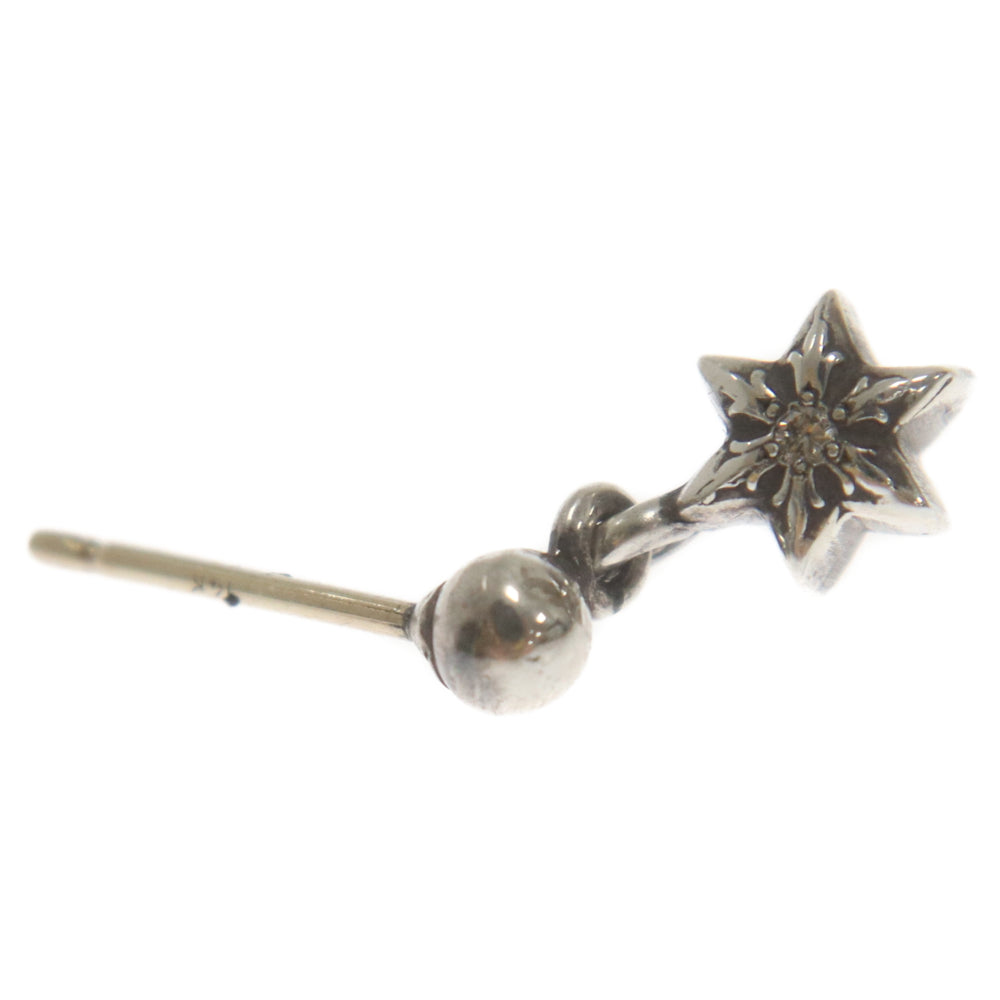 CHROME HEARTS(クロムハーツ) TNY STR DRP 1 DIA タイニー スター 1 ダイヤ ドロップ ピアス
