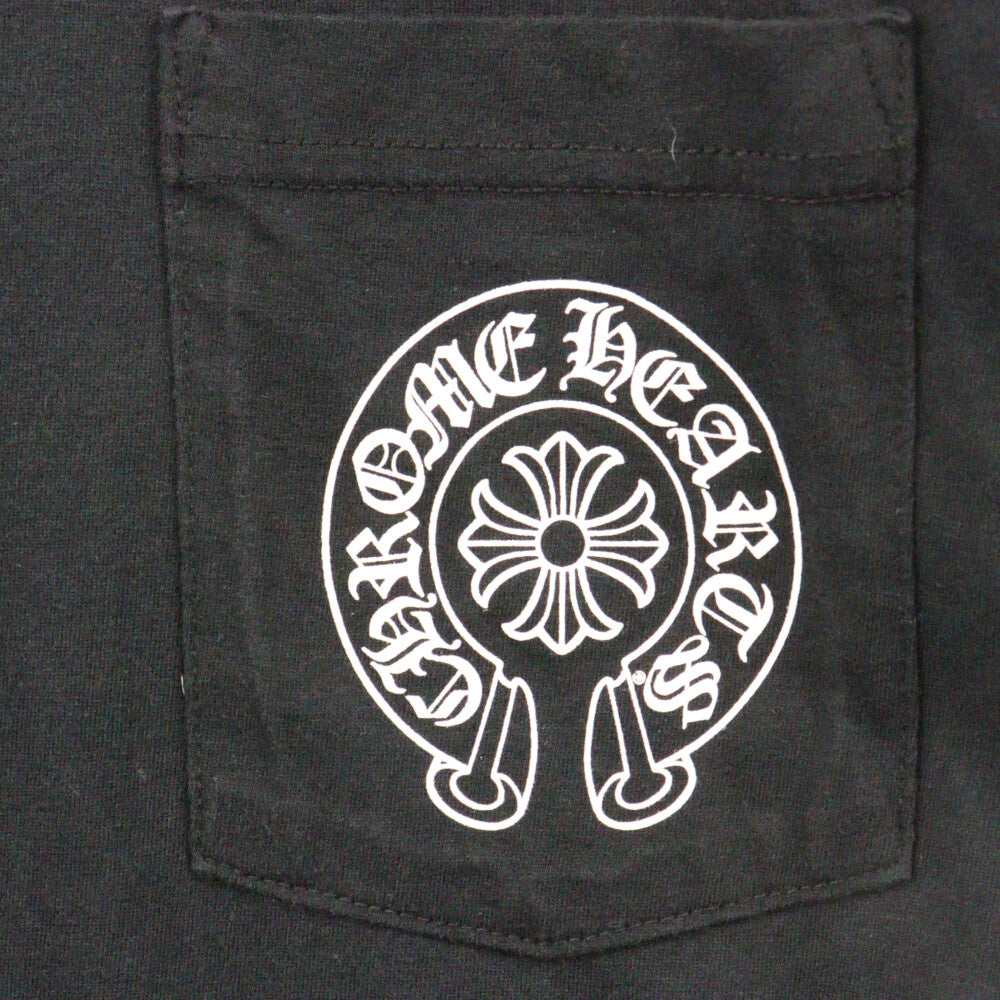 CHROME HEARTS(クロムハーツ) Honolulu Back CH Plus Tee ホノルルバックCHプラス半袖Tシャツ ブラック
