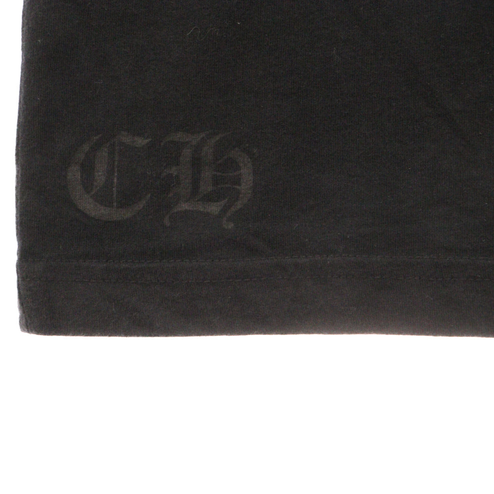 CHROME HEARTS(クロムハーツ) FUCK YOU pocket Tee ファック ユーバックアーチロゴ ポケット 半袖 Tシャツ ブラック