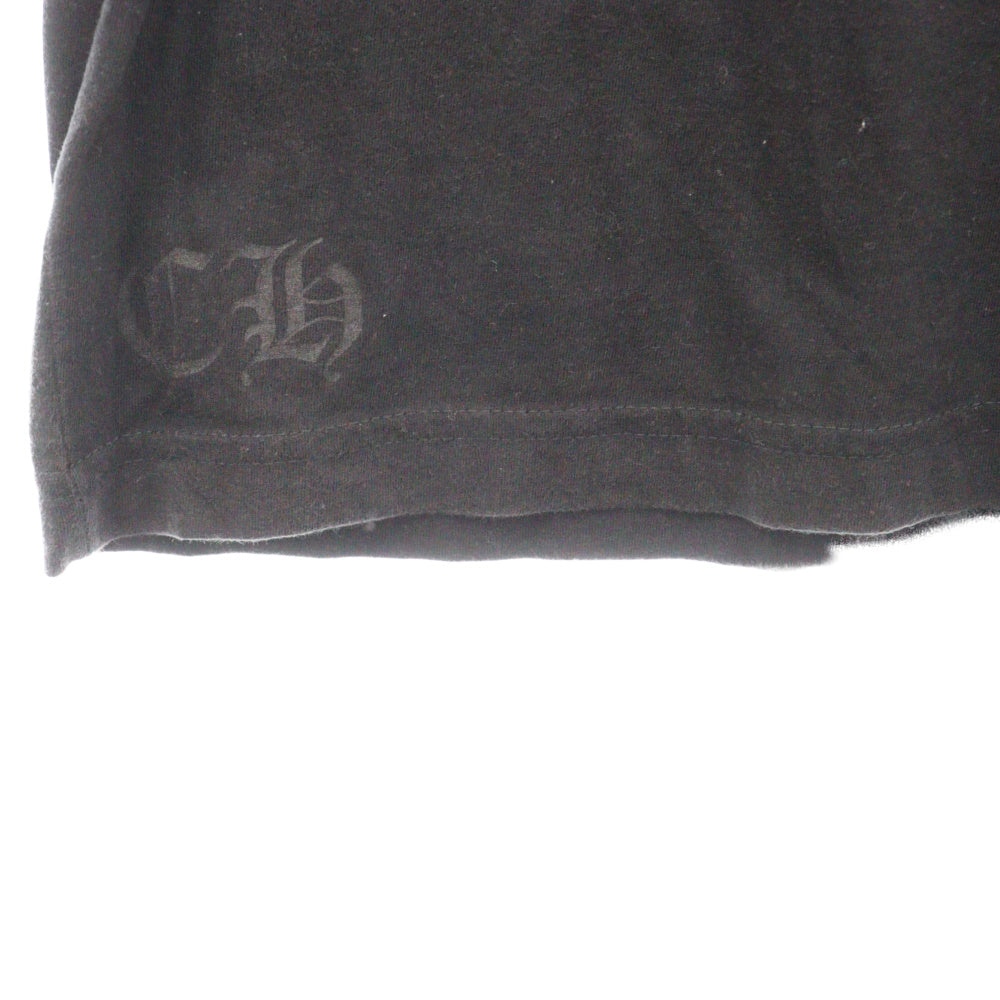 CHROME HEARTS(クロムハーツ) CEM CRS TEE セメタリークロス バックロゴプリント 半袖Tシャツ ブラック