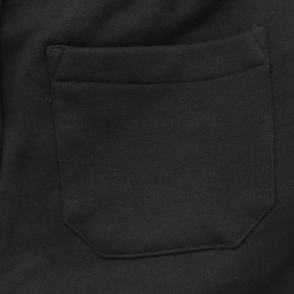 CHROME HEARTS(クロムハーツ) Y NOT Cemetery Cross Sweat Shorts ワイノット セメタリークロス 刺繍 ハーフスウェットパンツ ショーツ ブラック