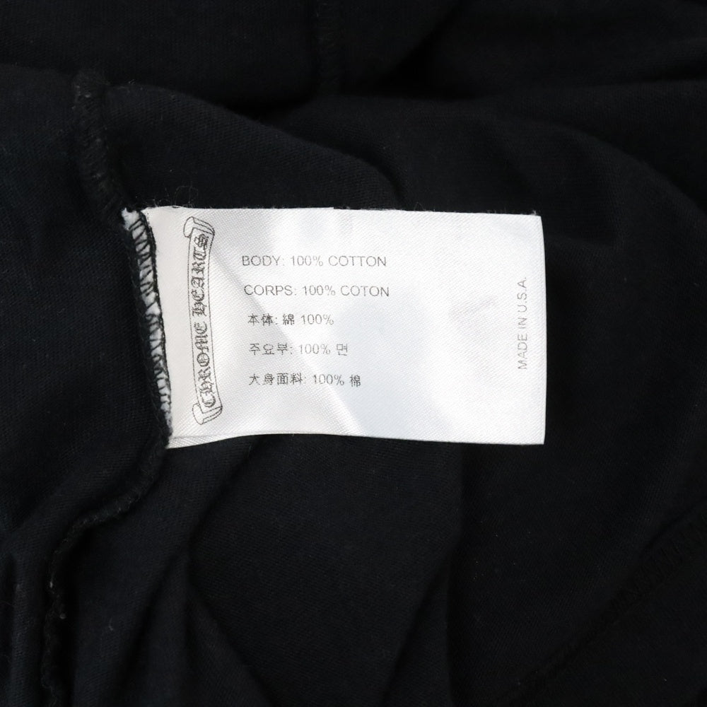 CHROME HEARTS(クロムハーツ) Neon Bar Logo S/S Tee カリフォルニア限定 ネオンバー ロゴ プリント 半袖Tシャツ カットソー ブラック