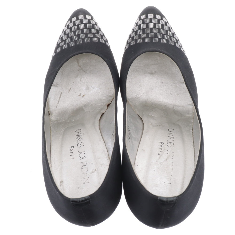 CHARLES JOURDAN(シャルルジョルダン) パンプス ヒール ブラック レディース