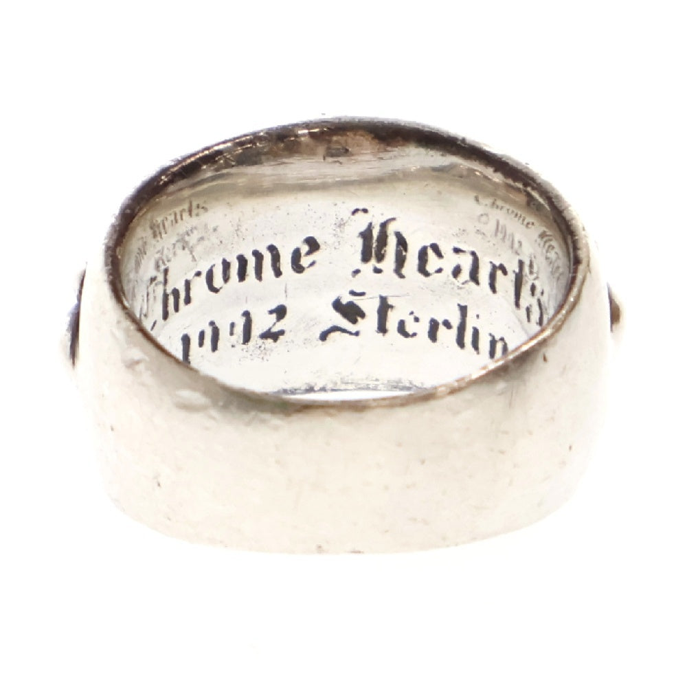 CHROME HEARTS(クロムハーツ) FLRL CRS フローラルクロス シルバーリング 16号