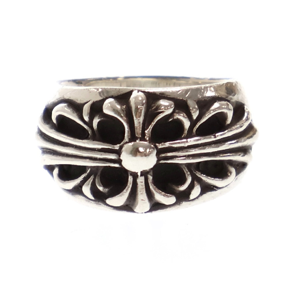 CHROME HEARTS(クロムハーツ) FLRL CRS フローラルクロス シルバーリング 16号