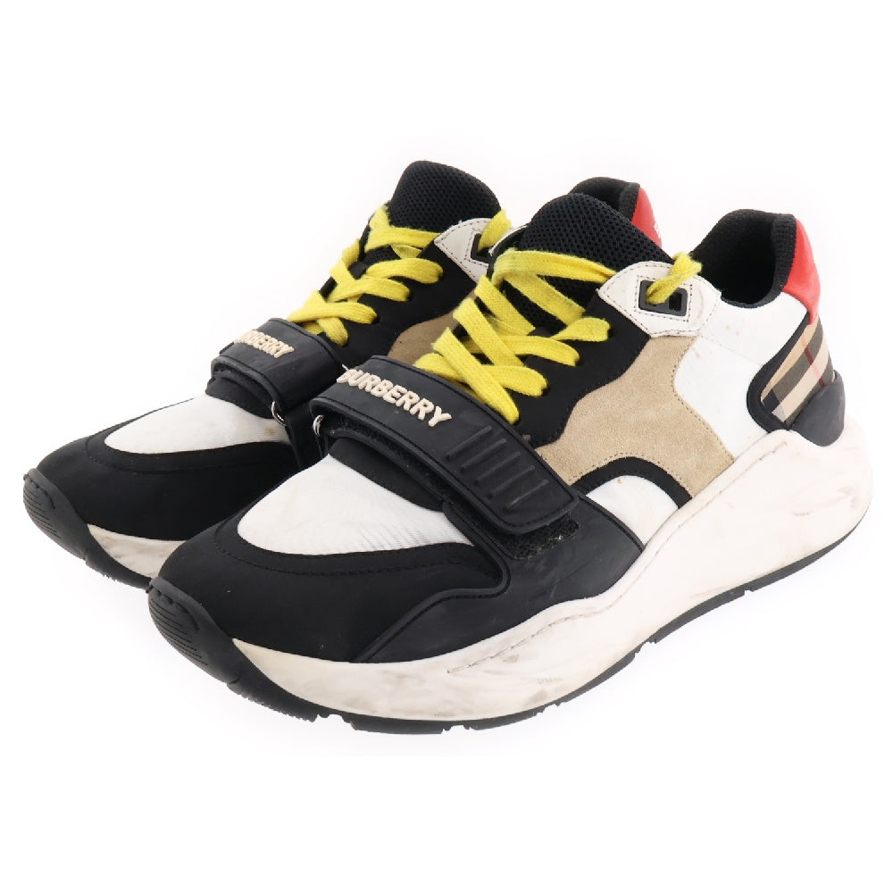 BURBERRY(バーバリー) LOW TOP SNEAKER ITBROSRLL0C ロートップスニーカー ノバチェック 8027350 42/27cm マルチカラー