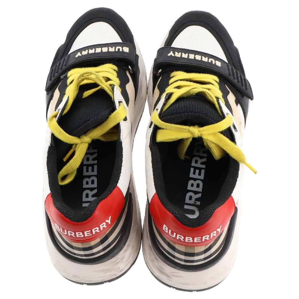 BURBERRY(バーバリー) LOW TOP SNEAKER ITBROSRLL0C ロートップスニーカー ノバチェック 8027350 42/27cm マルチカラー