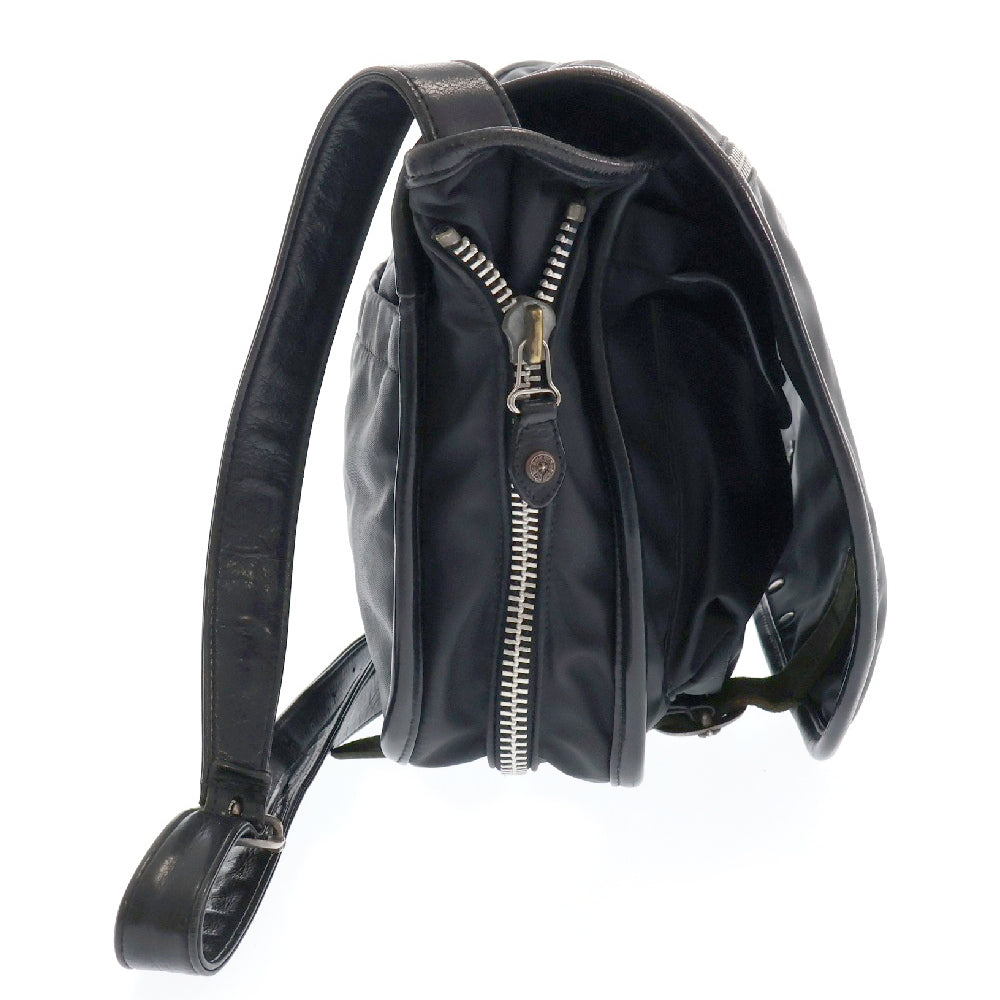 CHROME HEARTS(クロムハーツ) SHOULDER BAG-TINY ナイロンショルダーバッグタイニー ガンスリンガーストラップ ブラック