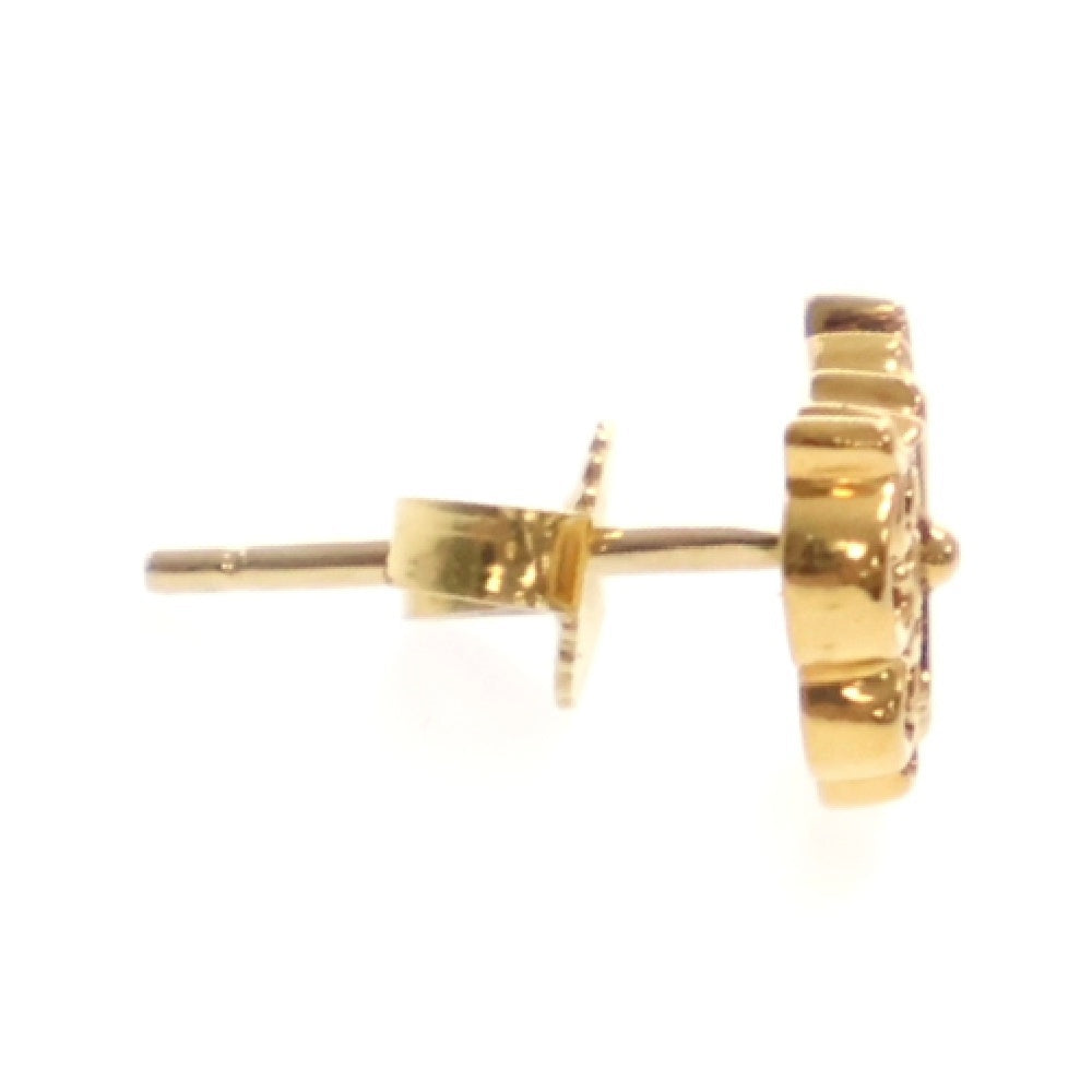 CHROME HEARTS(クロムハーツ) 22K KH STUD ケイトハドソン スタッド ピアス ゴールド ※国内ギャラ付き
