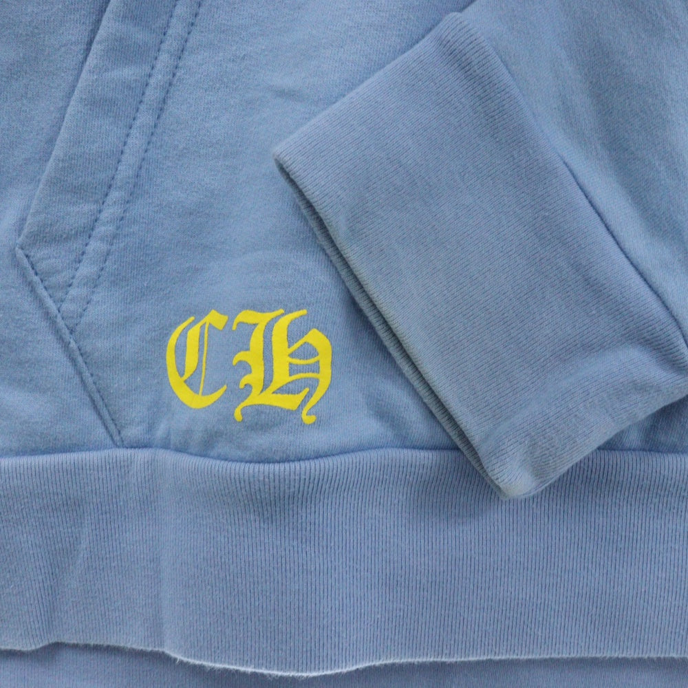 CHROME HEARTS(クロムハーツ) CH DRAKE HD PLVR Certified Lover Boy ドレイク プルオーバーパーカー フーディー ブルー