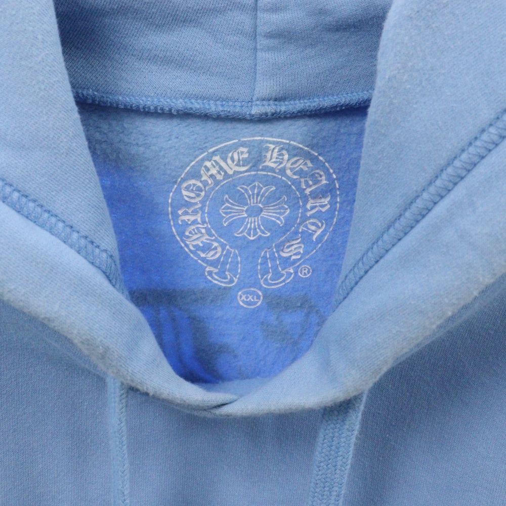 CHROME HEARTS(クロムハーツ) CH DRAKE HD PLVR Certified Lover Boy ドレイク プルオーバーパーカー フーディー ブルー
