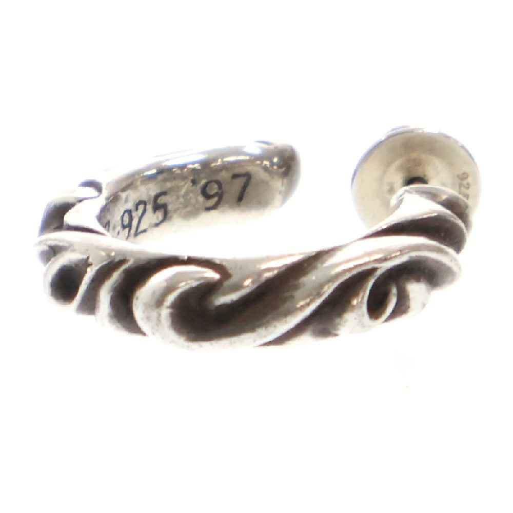 CHROME HEARTS(クロムハーツ) HOOP SCROOL 1 スクロールフープ ピアス シルバー