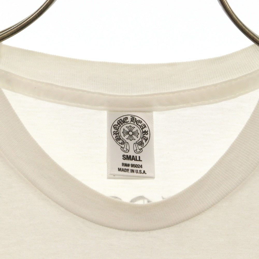CHROME HEARTS(クロムハーツ) FOTI S/S TEE フォティ プリント 半袖 Tシャツ ホワイト