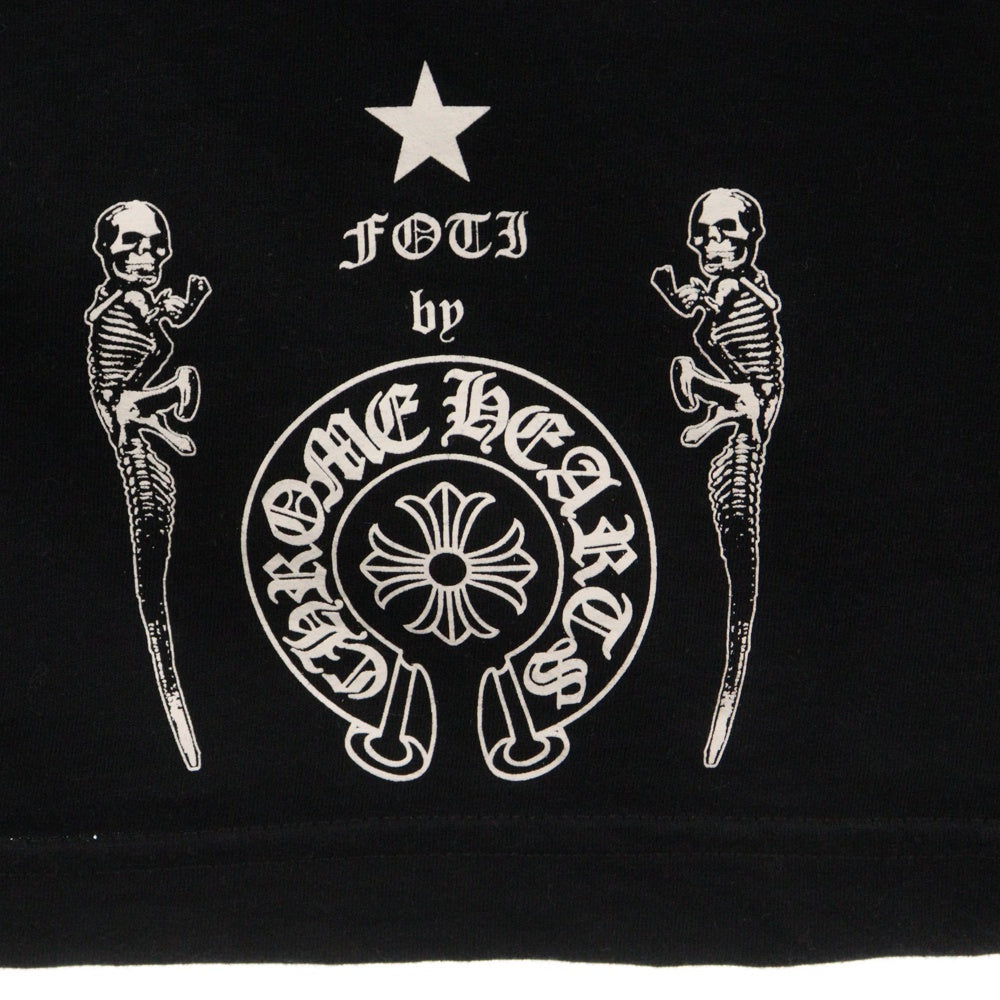 CHROME HEARTS(クロムハーツ) FOTI S/S TEE フォティ フロント フォトプリント 半袖Tシャツ ブラック