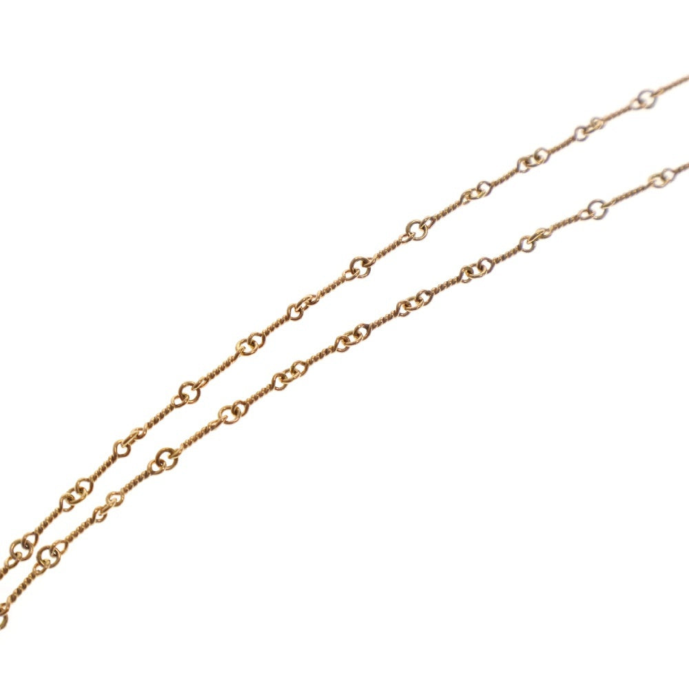 CHROME HEARTS(クロムハーツ) 22K NECKCHAIN T16 ツイストチェーン 16inch ネックレス ゴールド