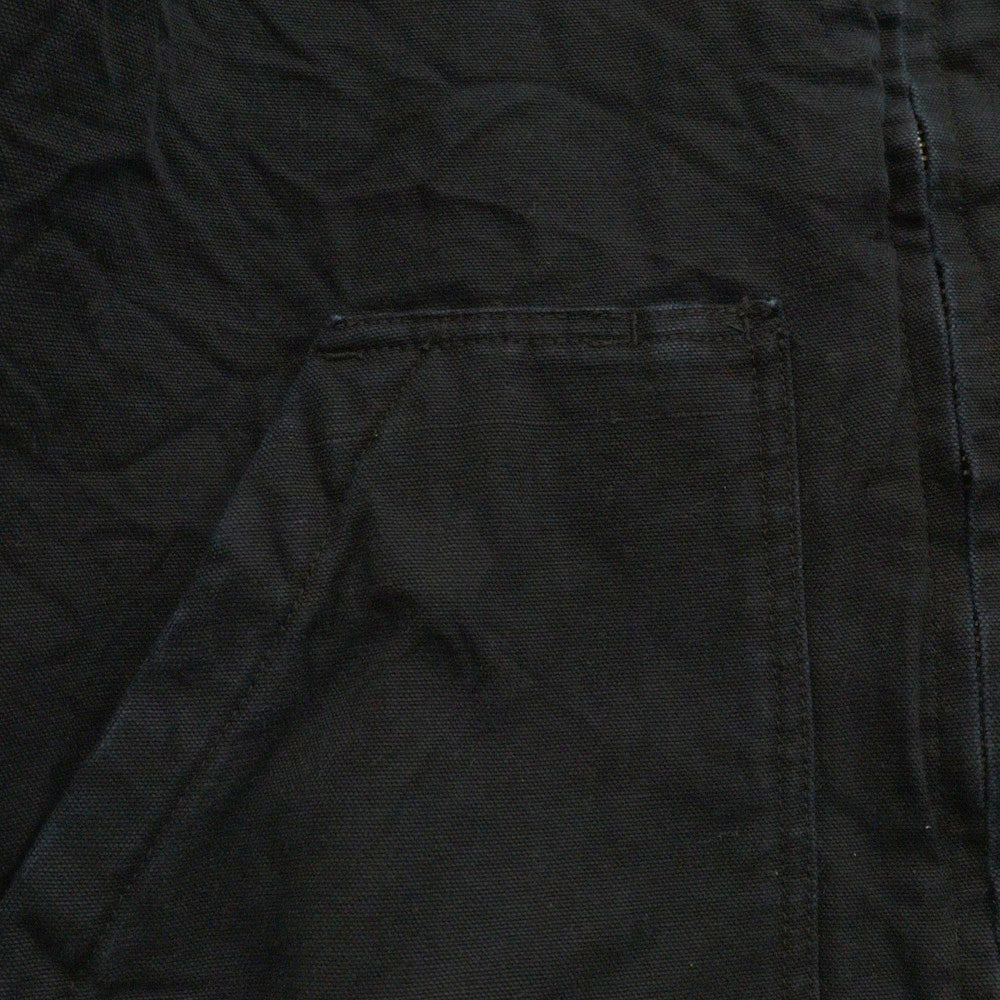 CARHARTT(カーハート) VINTAGE LOOSE FIT WASHED DUCK SHERPA COAT ヴィンテージ 裏地ボア ルーズフィット ウォッシュ ダックコートアクティブジャケット ブラック