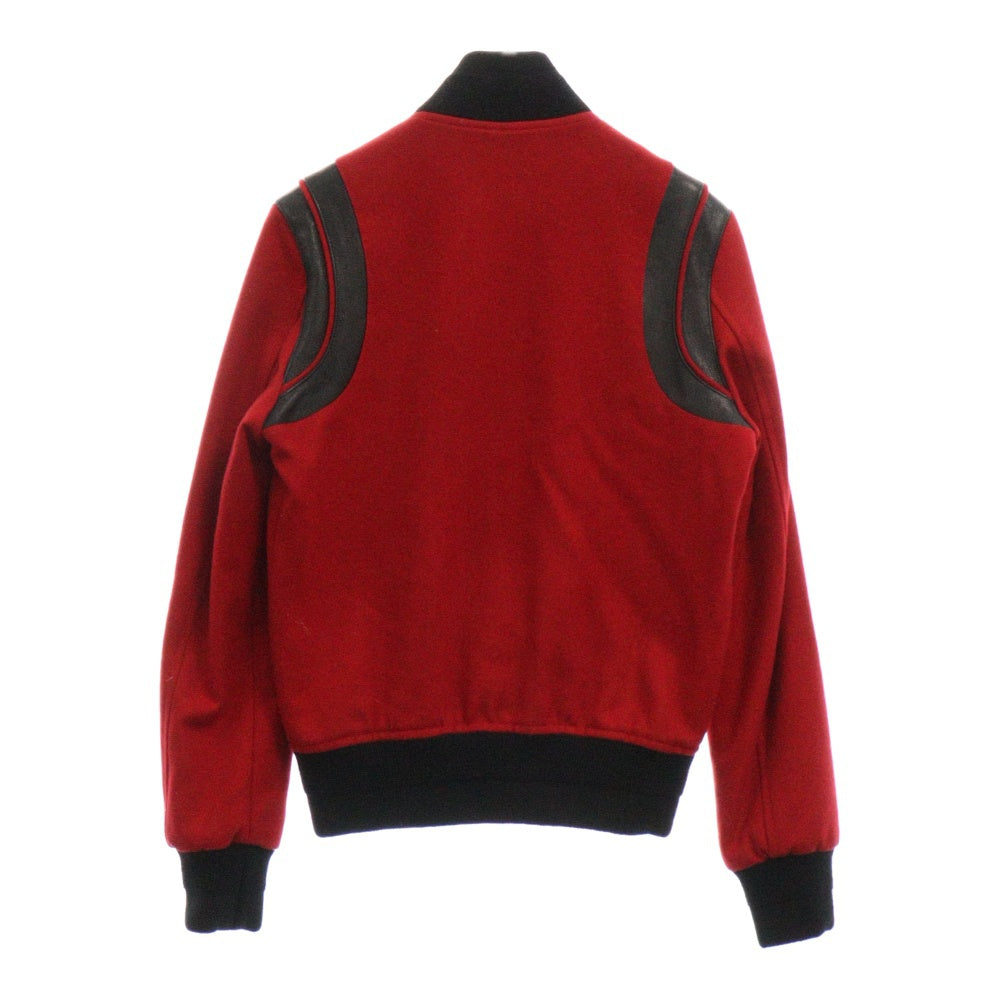 SAINT LAURENT PARIS(サンローランパリ) TEDDY JACKET 376283 Y158S テディジャケット レザー レディース レッド