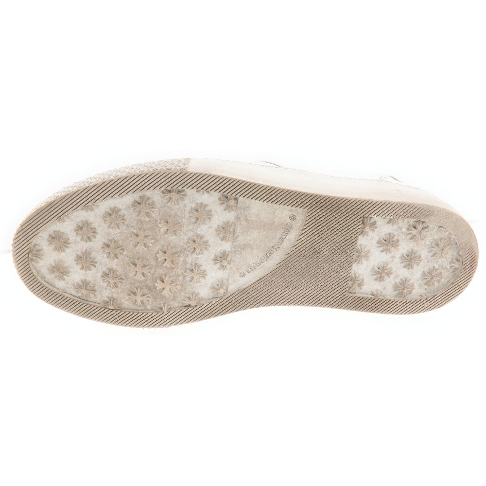 CHROME HEARTS(クロムハーツ) SLIP ON スリッポン CHプラス レザーパッチ ダガー ローカットスニーカー ホワイト