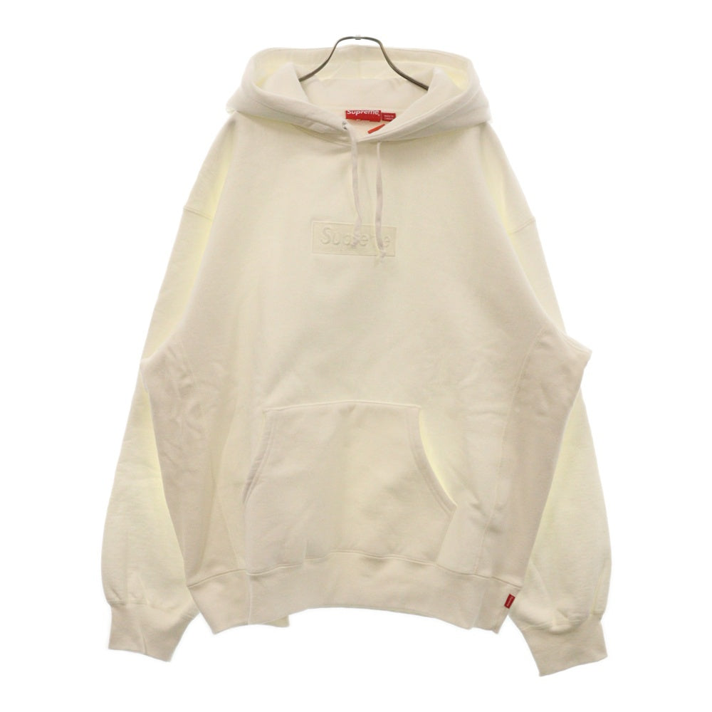 SUPREME(シュプリーム) 23AW Box Logo Hooded Sweatshirt ボックスロゴフーデッドスウェットシャツパーカー ホワイト