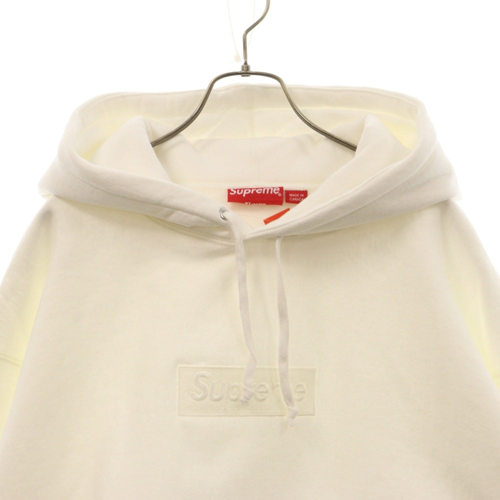 SUPREME(シュプリーム) 23AW Box Logo Hooded Sweatshirt ボックスロゴフーデッドスウェットシャツパーカー ホワイト