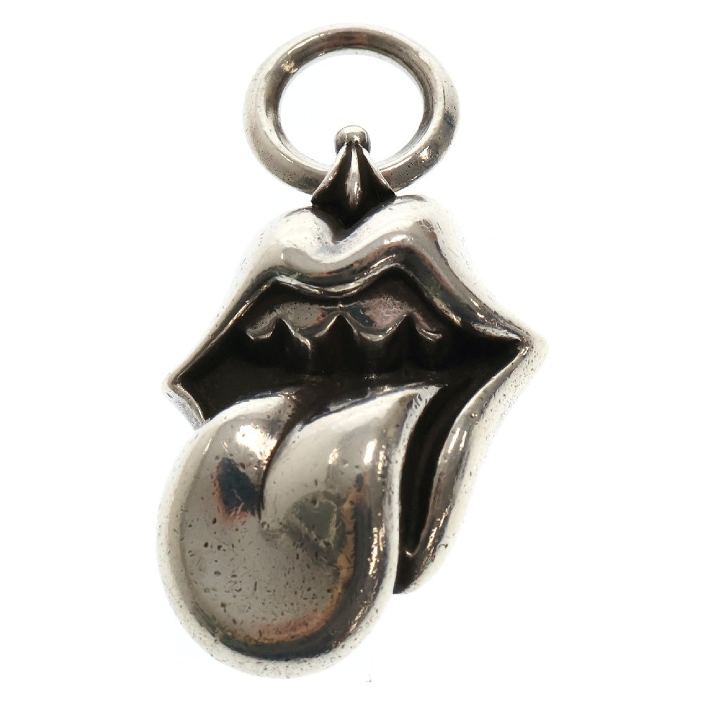 CHROME HEARTS(クロムハーツ) LIPSTONGUE PENDANT リップアンドタンペンダント ネックレストップ シルバー