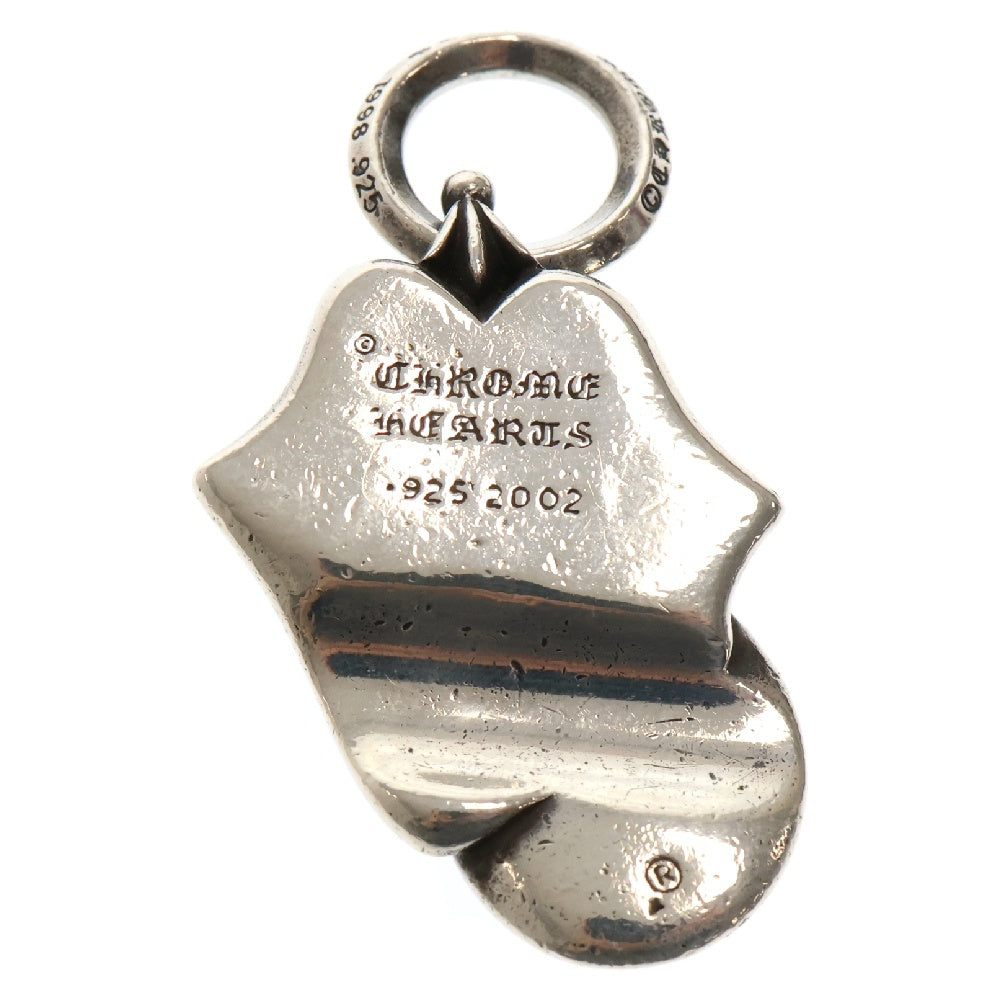 CHROME HEARTS(クロムハーツ) LIPSTONGUE PENDANT リップアンドタンペンダント ネックレストップ シルバー