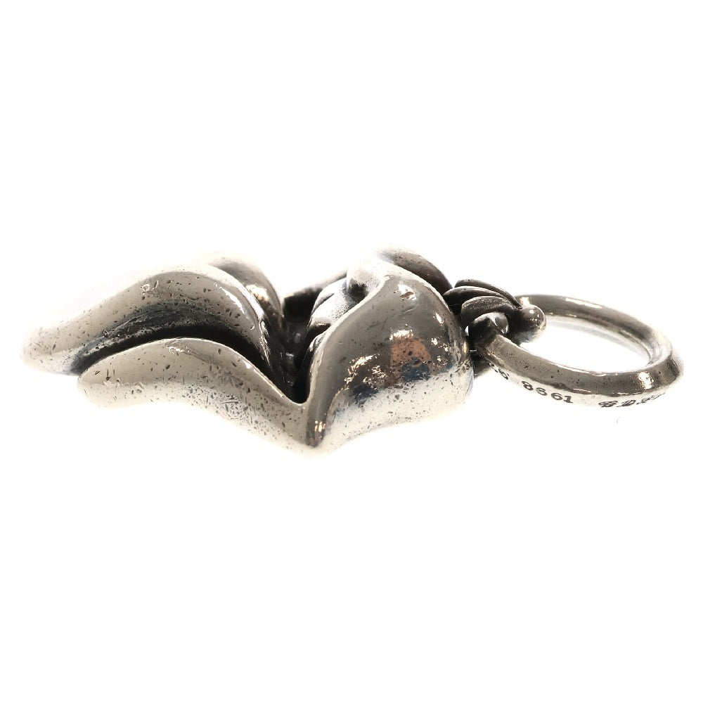 CHROME HEARTS(クロムハーツ) LIPSTONGUE PENDANT リップアンドタンペンダント ネックレストップ シルバー