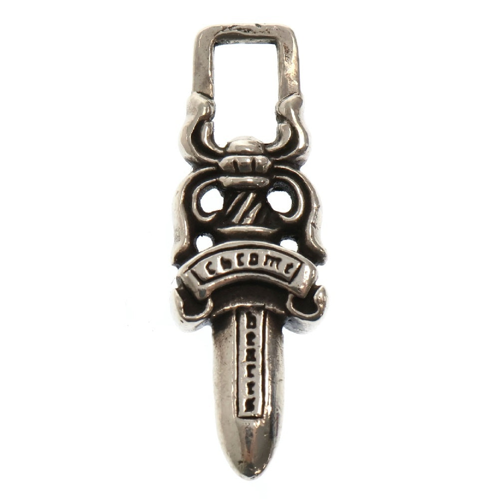 CHROME HEARTS(クロムハーツ) #5 DAGGER ZIP1 ダガージップ シルバーネックレストップ シルバー