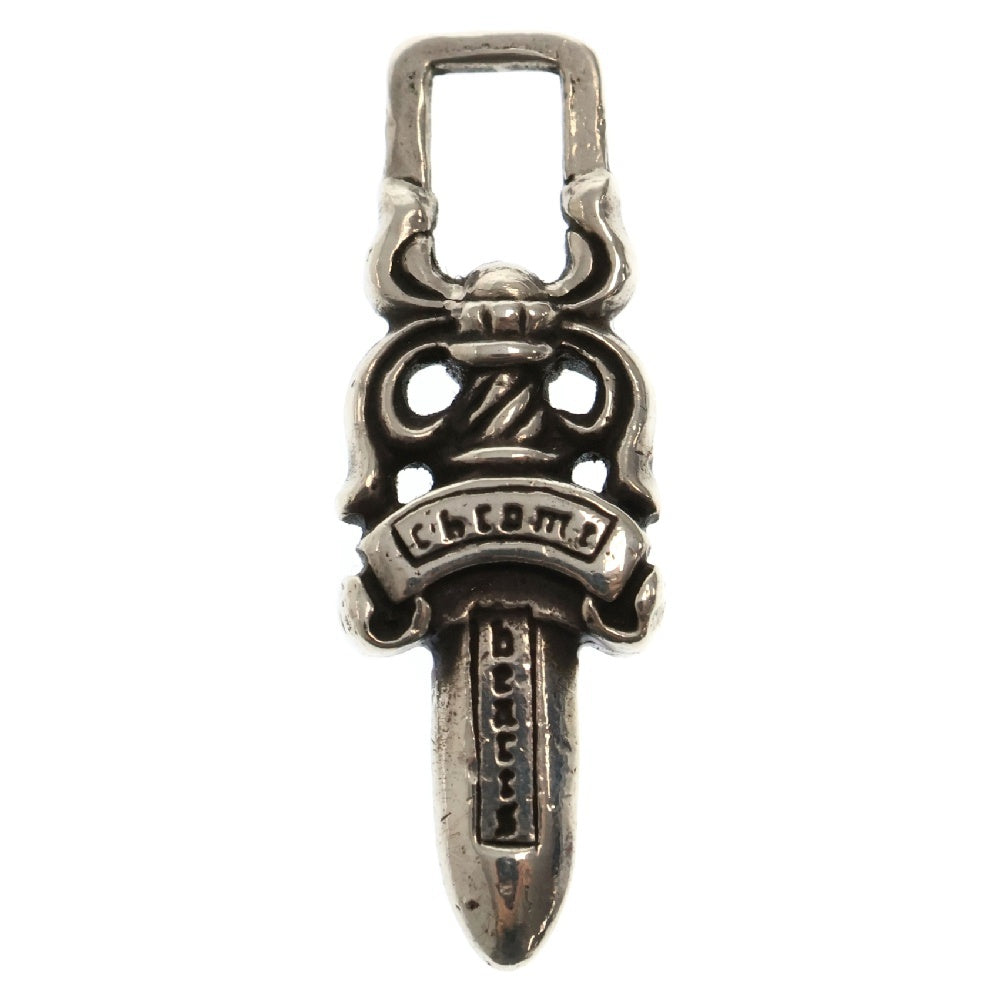 CHROME HEARTS(クロムハーツ) #5 DAGGER ZIP1 ダガージップ シルバーネックレストップ シルバー
