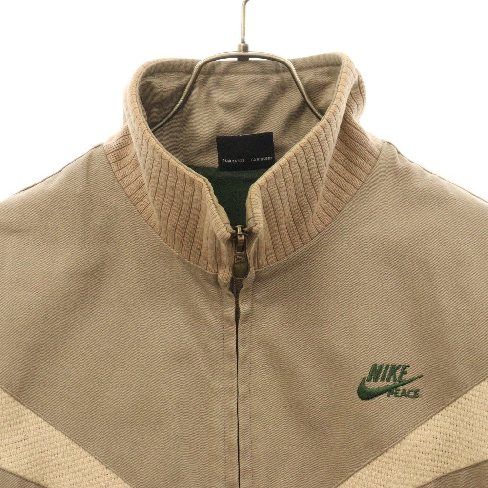 NIKE(ナイキ) Premium Twill Hemp Zip Up プレミアム ツウィル ヘンプ ジップアップジャケット ベージュ