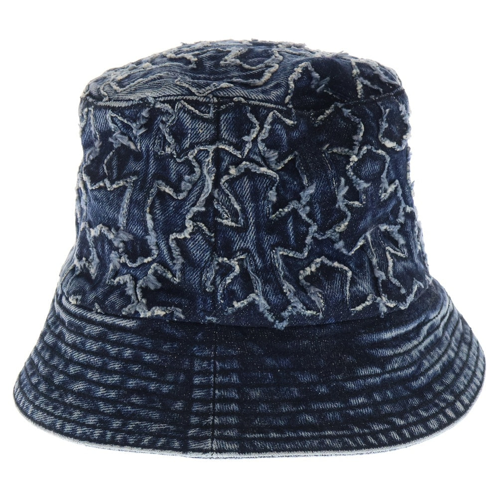 CHROME HEARTS(クロムハーツ) Dagger Cross Patch Denim Bucket Hat ダガークロスパッチ デニムバケットハット 帽子 ブルー