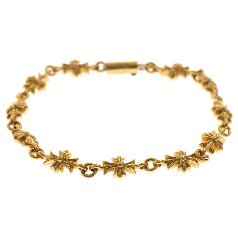 CHROME HEARTS(クロムハーツ) 22K TNY E CH PLS タイニーE CHプラス ブレスレット ゴールド