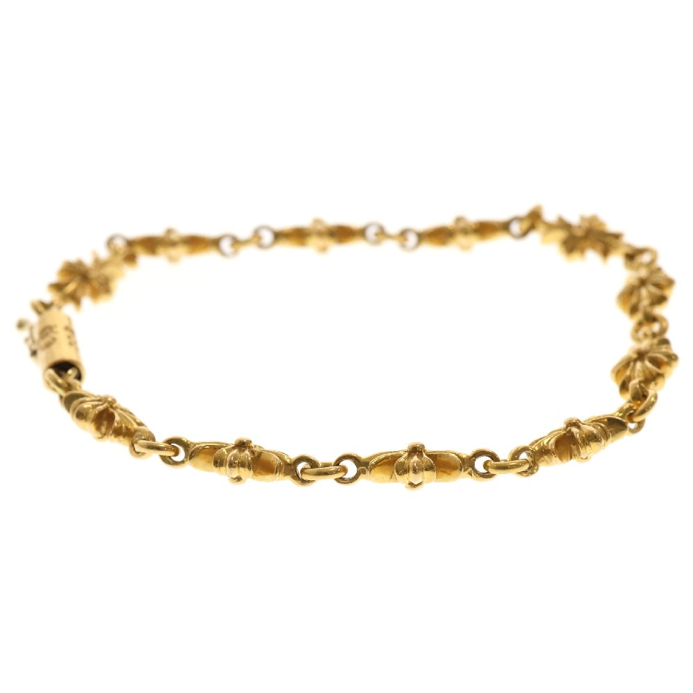 CHROME HEARTS(クロムハーツ) 22K TNY E CH PLS タイニーE CHプラス ブレスレット ゴールド