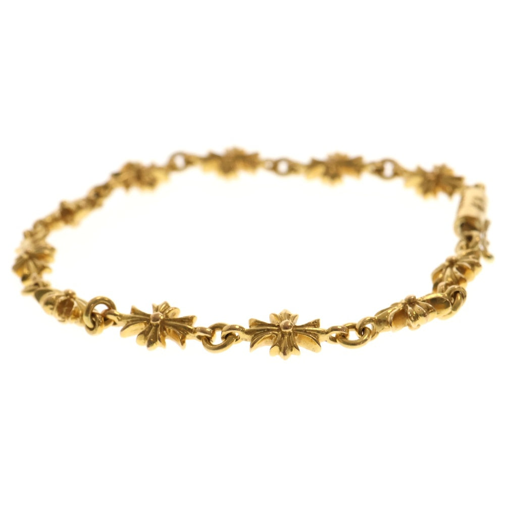 CHROME HEARTS(クロムハーツ) 22K TNY E CH PLS タイニーE CHプラス ブレスレット ゴールド