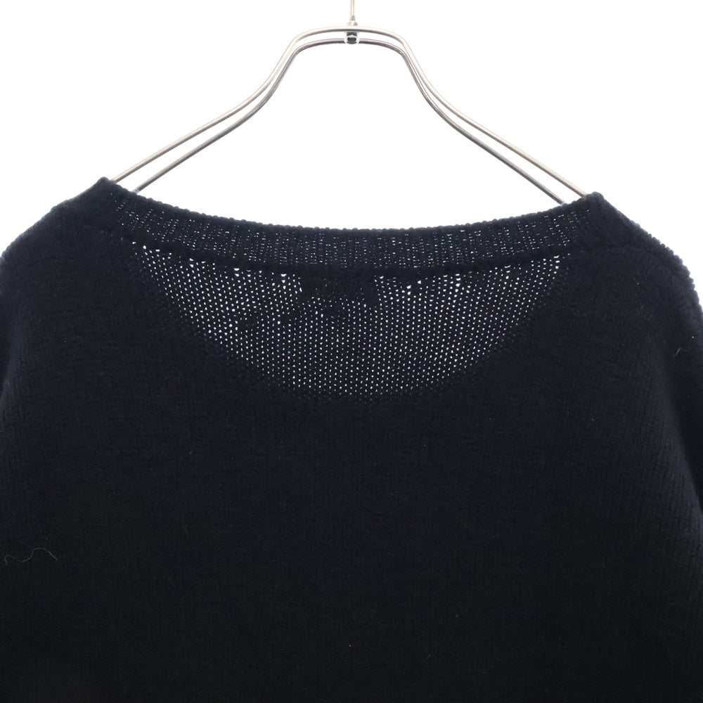 CELINE(セリーヌ) 21SS THE DANCING KID Loose Crew Neck Knit ザ・ダンシングキッド ルーズクルーネックニット オーバーサイズ セーター ブラック 2A04L714M