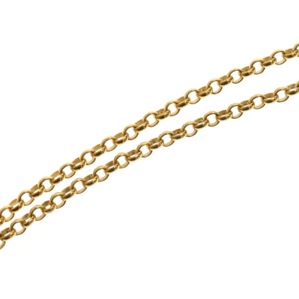 CHROME HEARTS(クロムハーツ) 22K NECKCHAIN R18 ロールチェーンネックレス 18inch ゴールド