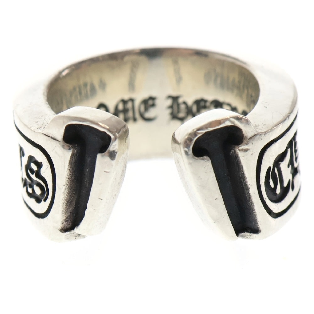 CHROME HEARTS(クロムハーツ) LG SCROLL LABEL ラージスクロールラベル シルバーリング 8.5号
