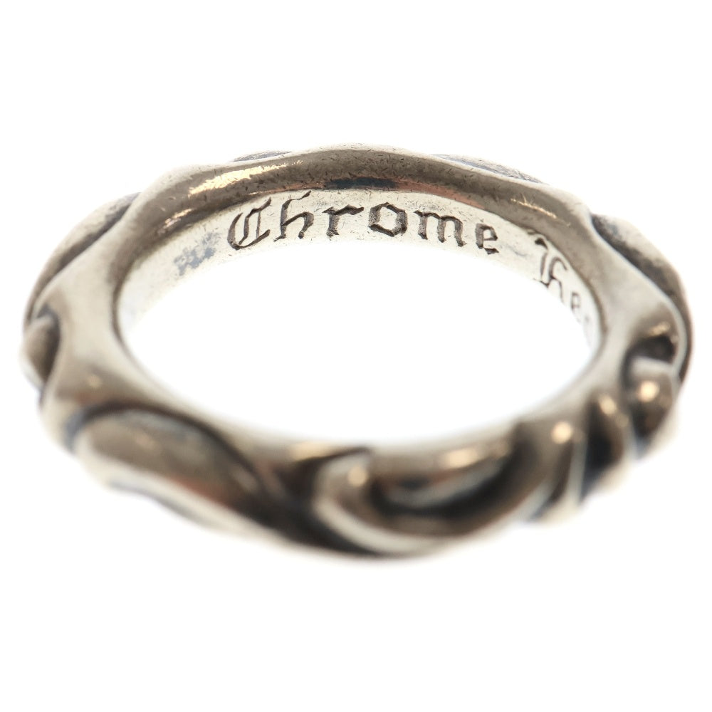 CHROME HEARTS(クロムハーツ) SCRL BAND スクロールバンド リング シルバー